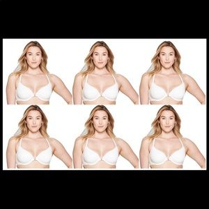 NWT Gillian O’Malley Everyday Racerback White Bra Size A32